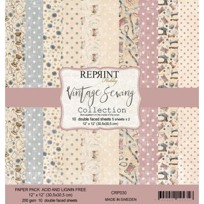 Reprint Vintage Sewing Collection Designpapier - Paper Pack